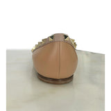 VALENTINO - Nude Ballerina Rockstud Flats Sz 39.5