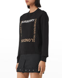 BURBERRY - Horseferry Square Wool-Blend Jumper Sz XS