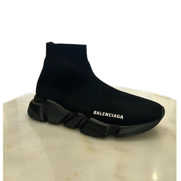 BALENCIAGA - Women’s Speed Recycled Knit Sneaker Sz 37