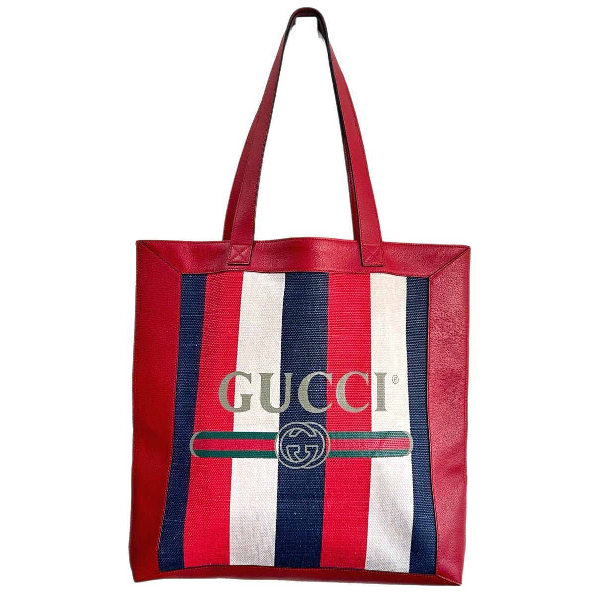 GUCCI - Sylvie Web Print Tote Bag