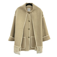 TOTEME - Embroidered Scarf Jacket Harvest