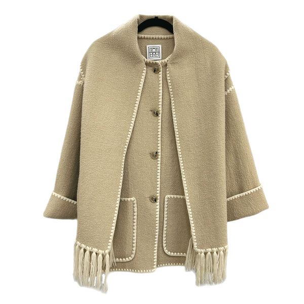 TOTEME - Embroidered Scarf Jacket Harvest