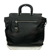 PRADA - Black Leather Tote / Shoulder Bag