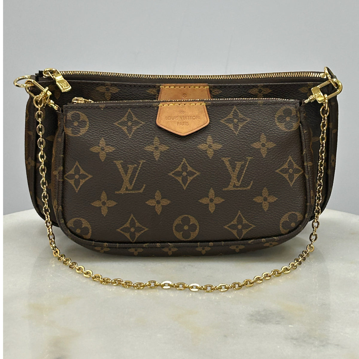 LOUIS VUITTON - Multi Pochette Accessories Bag - Rose Clair