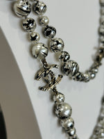 CHANEL - Pearl CC Graffiti Long Necklace