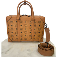 MCM - Klassik Tote in Visetos Cognac