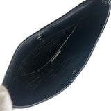 PRADA - Cleo Brushed Leather Black Shoulder Bag