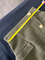 BALMAIN - Tweed Mini Wrap Skirt Sz - FR 36