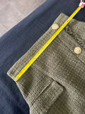 BALMAIN - Tweed Mini Wrap Skirt Sz - FR 36