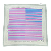 CHRISTIAN DIOR - Striped Silk Scarf