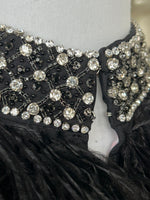 CAMILLA - Lady Of The Moon Feather Beaded Gilet Sz S