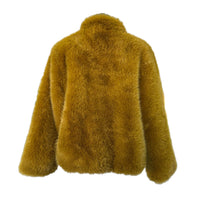 M.A.Dainty - Peach Basket Jacket in Mustard Sz M
