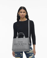 MARC JACOBS - The Leather Medium Tote Bag - Wolf Grey