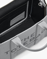 MARC JACOBS - The Leather Medium Tote Bag - Wolf Grey
