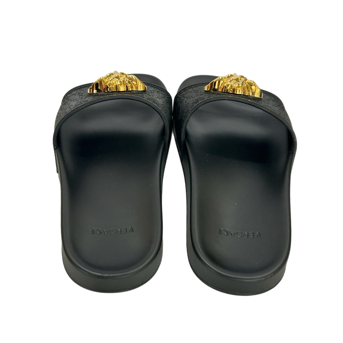 VERSACE - Palazzo Black Sides Sz 37