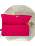 DIOR - Lady Dior Leather Crossbody Bag