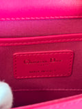 DIOR - Lady Dior Leather Crossbody Bag