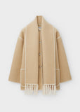 TOTEME - Embroidered Scarf Jacket Harvest