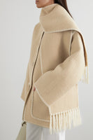 TOTEME - Embroidered Scarf Jacket Harvest