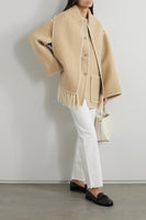 TOTEME - Embroidered Scarf Jacket Harvest