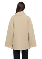 TOTEME - Embroidered Scarf Jacket Harvest